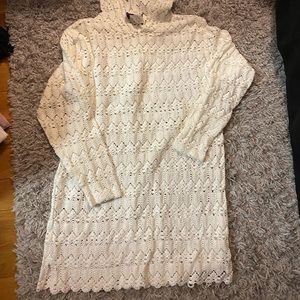 Vintage White bathing suit cover up